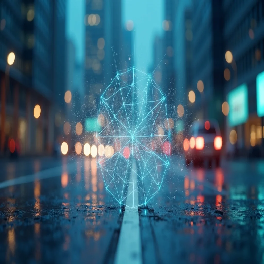 Mercado histórico protegido em metrópole antiga