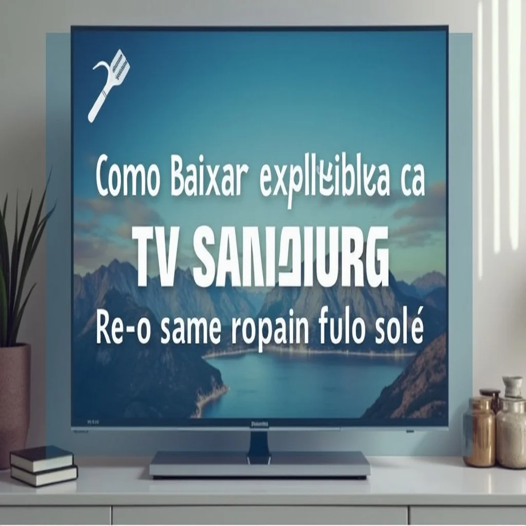 Como baixar aplicativos na TV Samsung