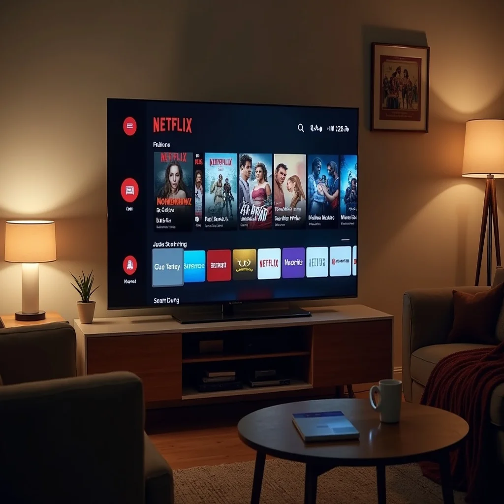 como baixar netflix na tv samsung