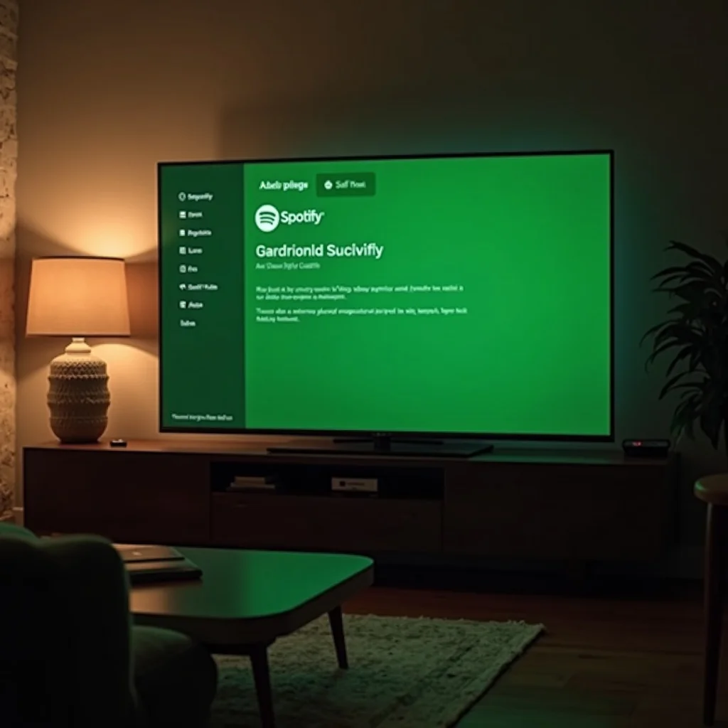 como baixar spotify na tv