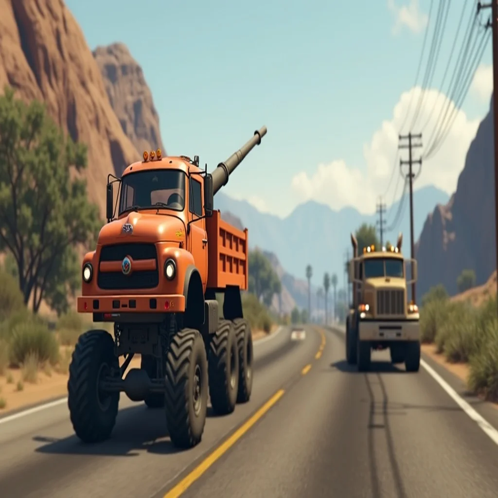 Caminhão de bombeiro GTA V