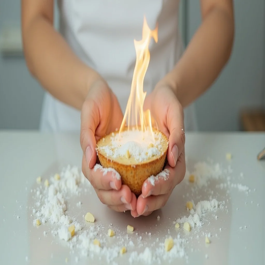 Combustível sólido para foguete em processo de fabricação