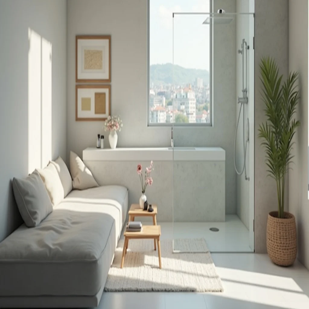 Caminhão betoneira em funcionamento durante descarga de concreto