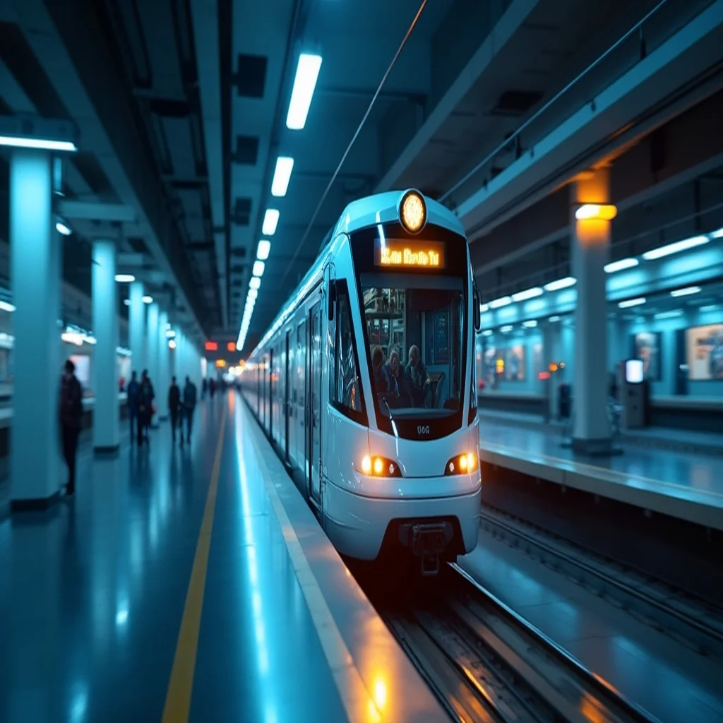 Expresso Turístico CPTM em movimento pela região metropolitana de São Paulo