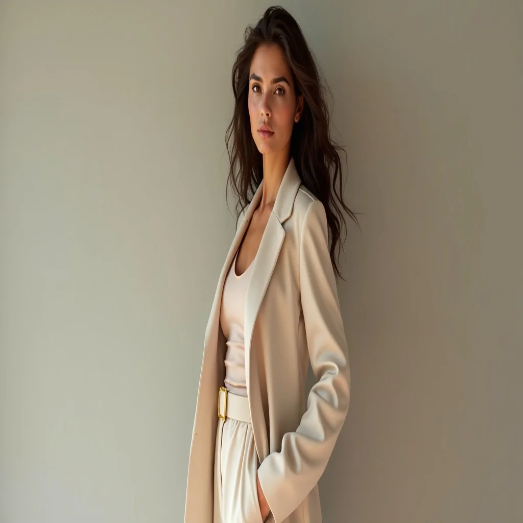 Mulher elegante em look sofisticado