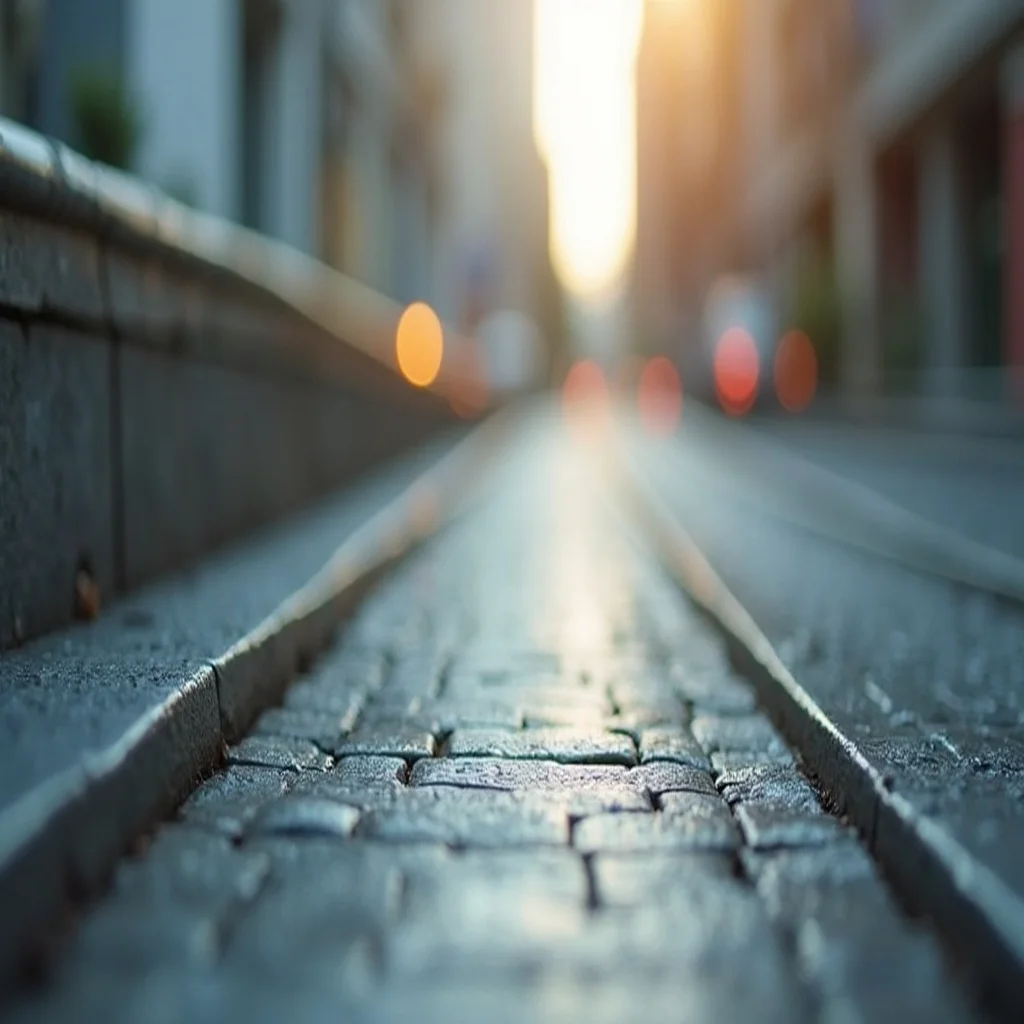 Homem usando reduzida de caminhão na estrada