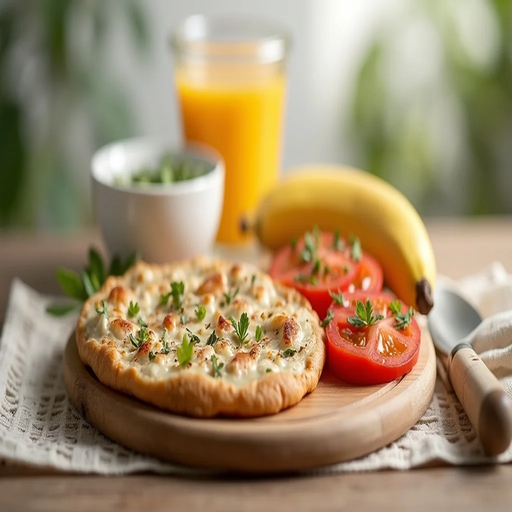 Composteira caseira feita com paletes de madeira em quintal com horta ao fundo