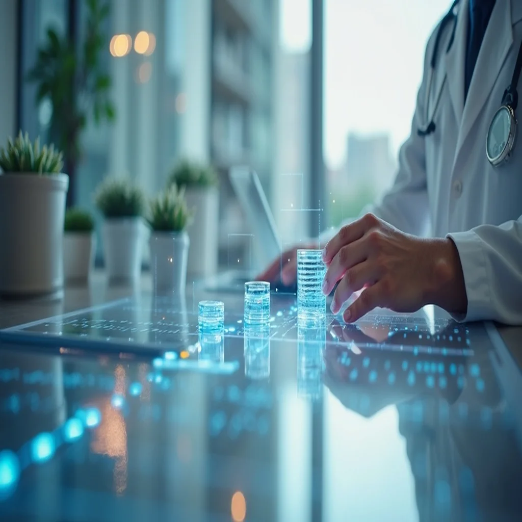 Caminhão VUC moderno em uma rua de São Paulo