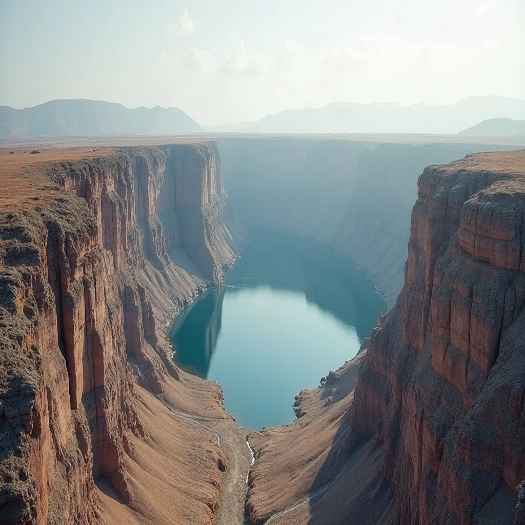 Diablo Canyon Crater - Formação Geológica