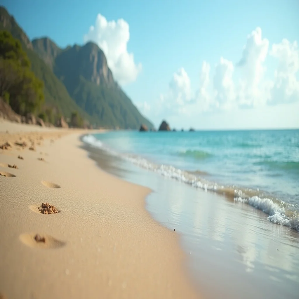 Vista aérea de Praia Grande com suas praias e paisagem costeira